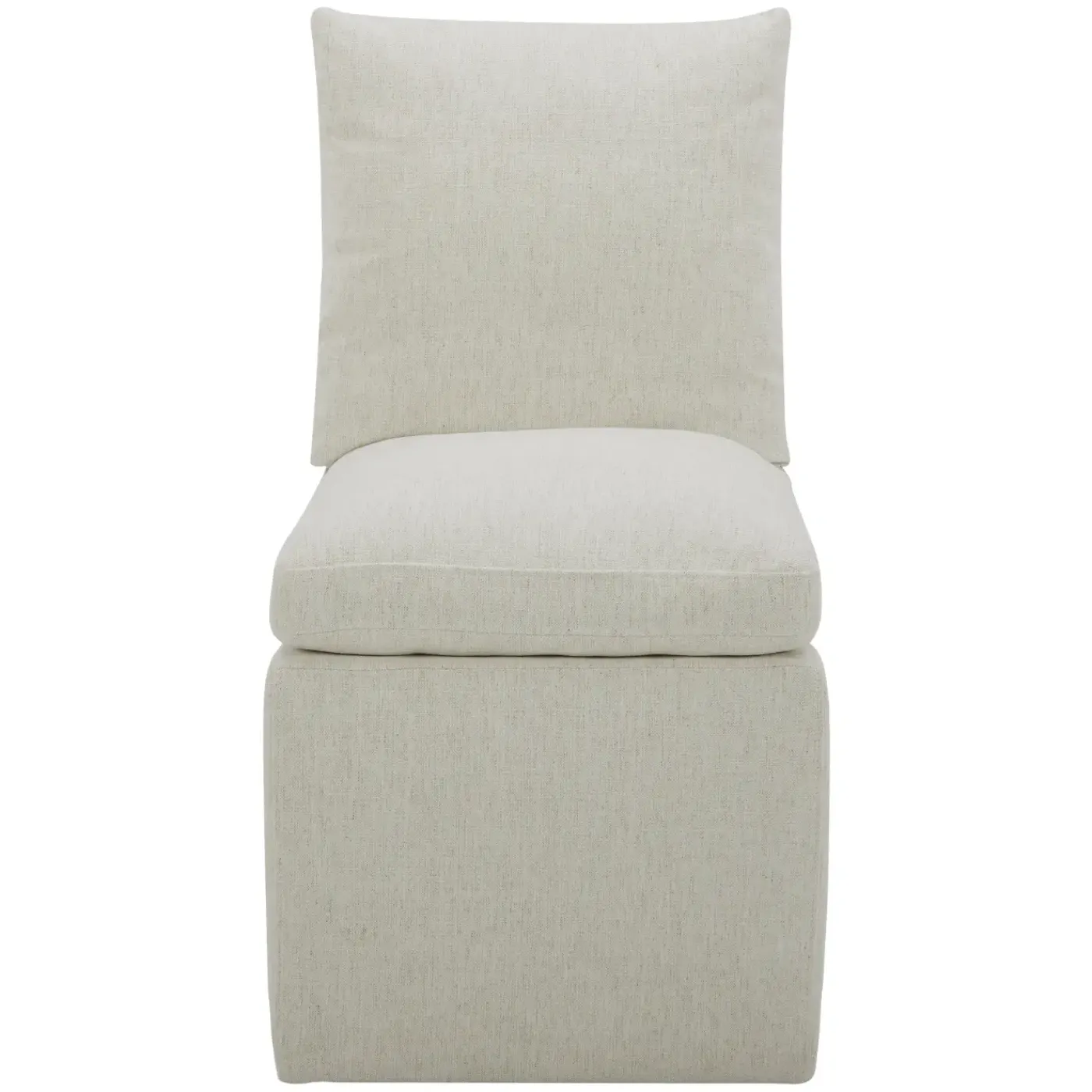Outlet Mila Castered Side Chair With Crypton Performance Fabric All Premier Items|Dining Chairs