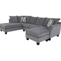Discount Miller 2pc Sectional Living Room Sets|Sectionals