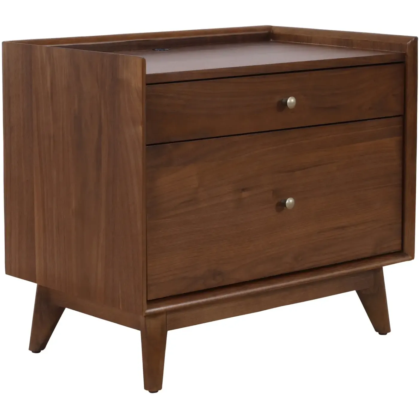 Hot Minetta 2 Drawer Nightstand With USB All Modern Living Items|Bedroom