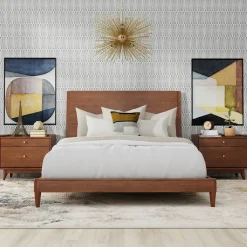 Best Minetta Eastern King Panel Bed All Modern Living Items|King Beds