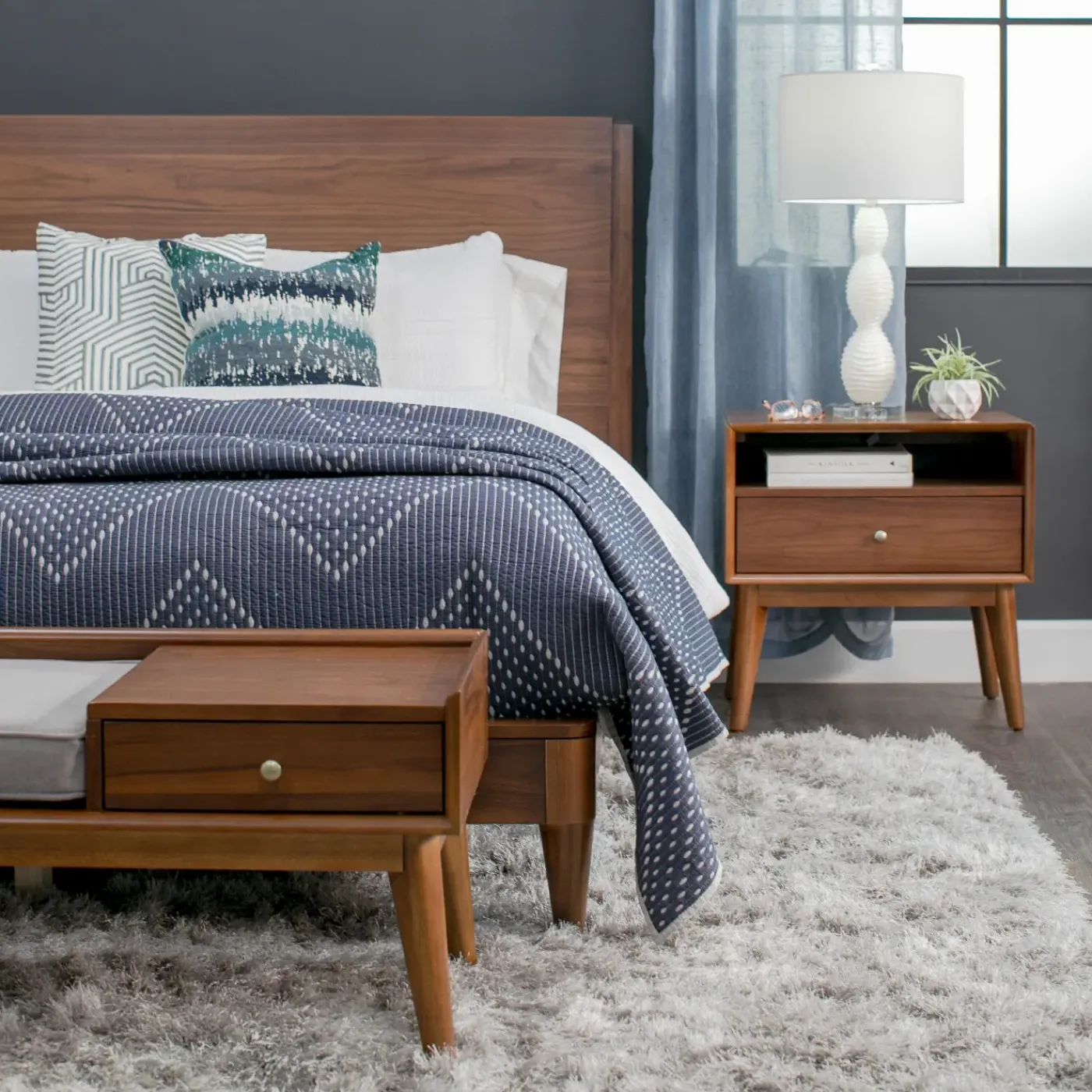 Best Minetta Eastern King Panel Bed All Modern Living Items|King Beds