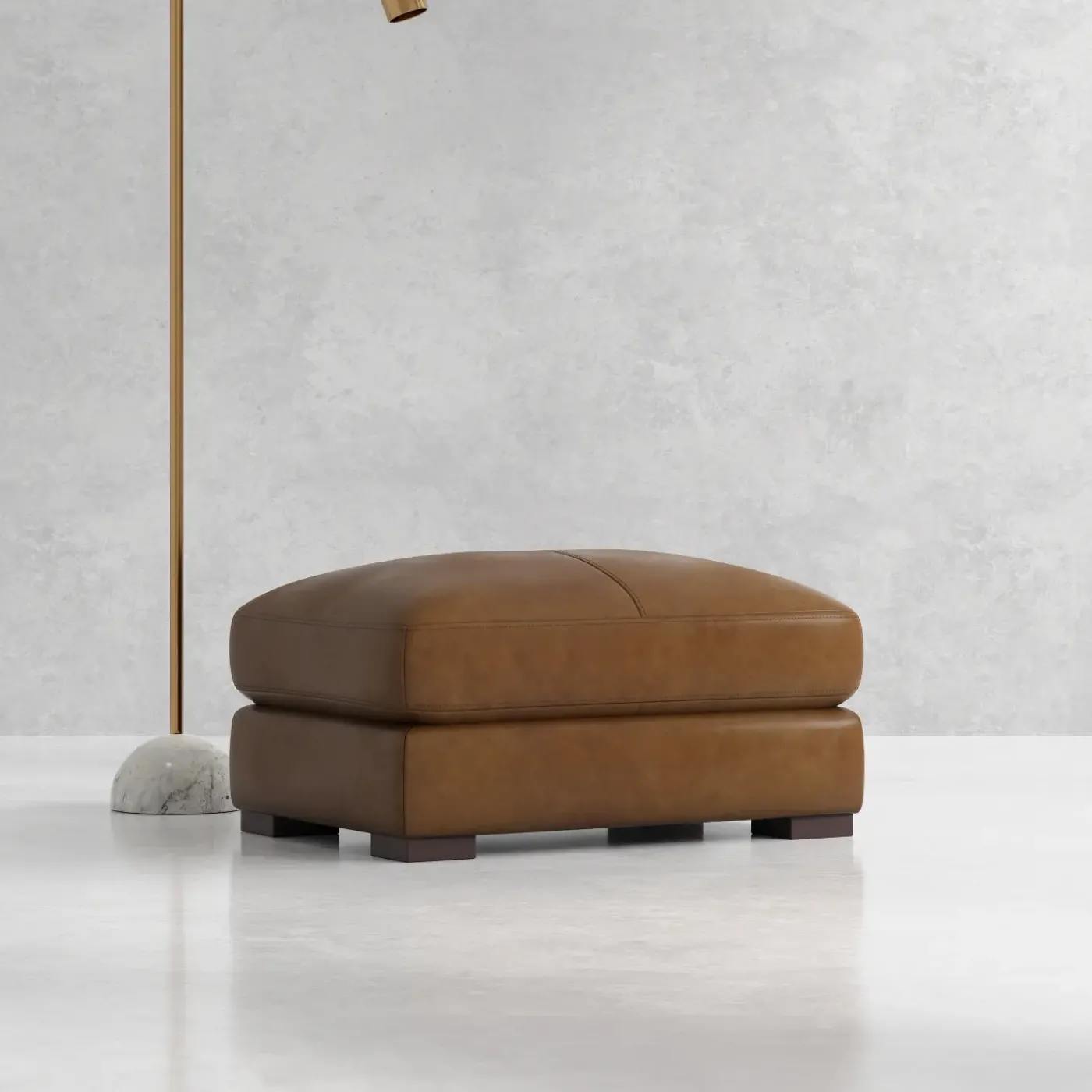 Best Monarch Leather Ottoman Ottomans