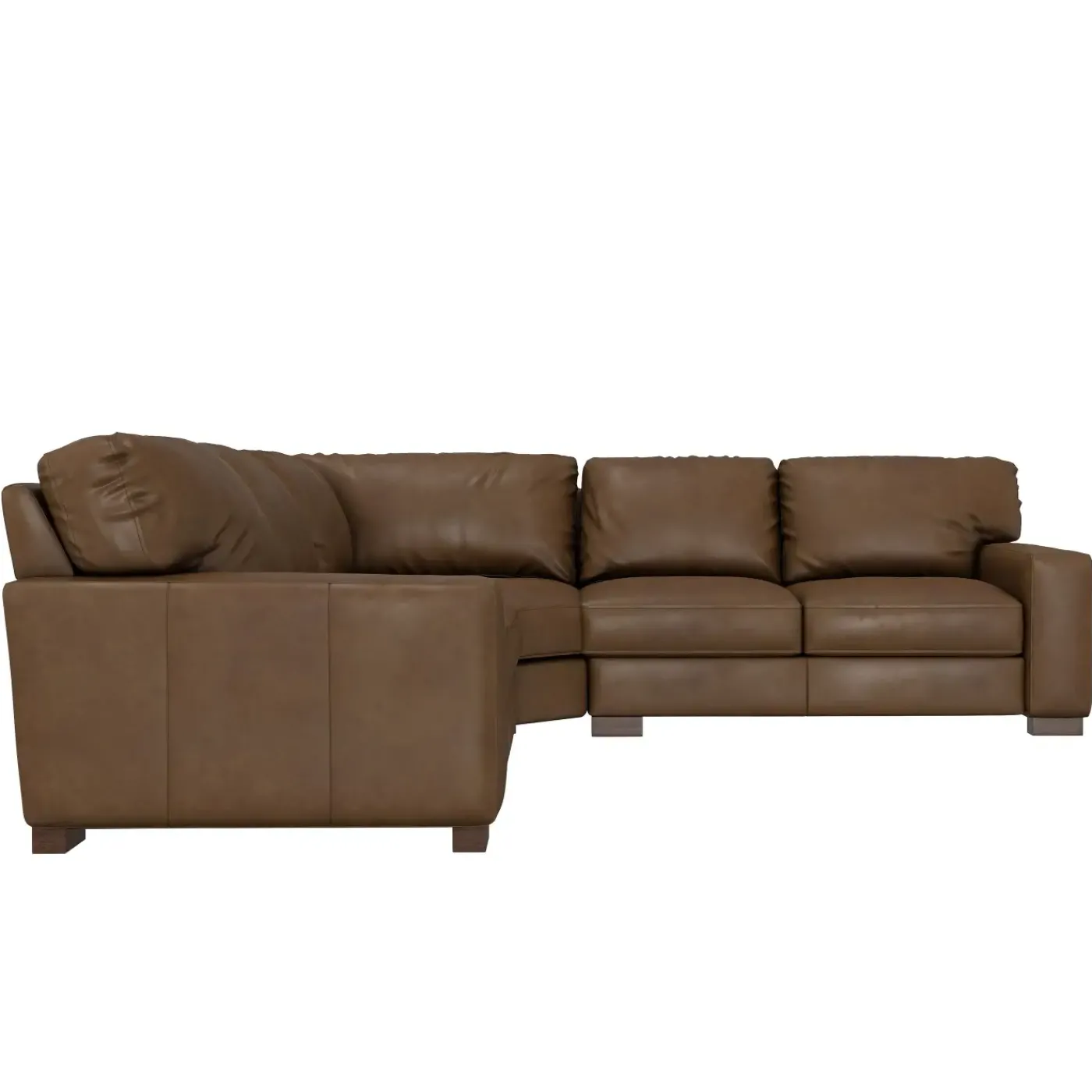 Sale Monarch 3pc Leather Sectional Sectionals