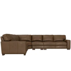 Clearance Monarch 4pc Leather Sectional Sectionals