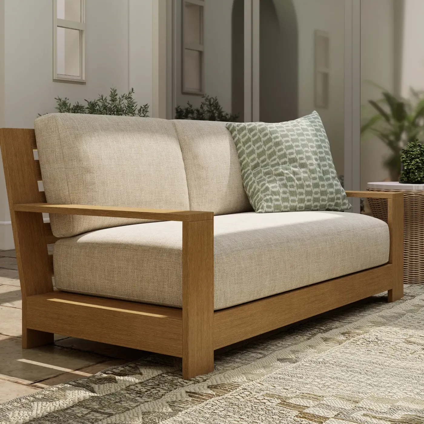 Moorea Outdoor Loveseat Outdoor Seating