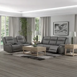Best Myers Buy the Power Reclining Sofa, Get the Power Reclining Loveseat Free Living Room Sets