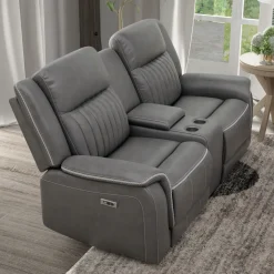 Best Myers Buy the Power Reclining Sofa, Get the Power Reclining Loveseat Free Living Room Sets