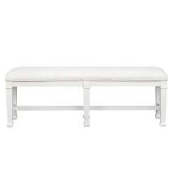 Newport Bench With Upholstered Seat Benches|Dining Chairs