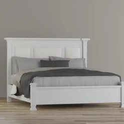 Sale Newport California King Upholstered Panel Bed King Beds