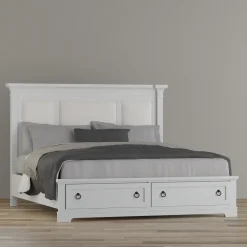 Hot Newport California King Upholstered Storage Bed King Beds