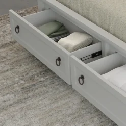 Hot Newport California King Upholstered Storage Bed King Beds