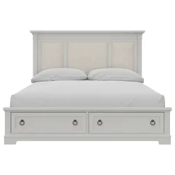 Outlet Newport King Upholstered Storage Bed King Beds