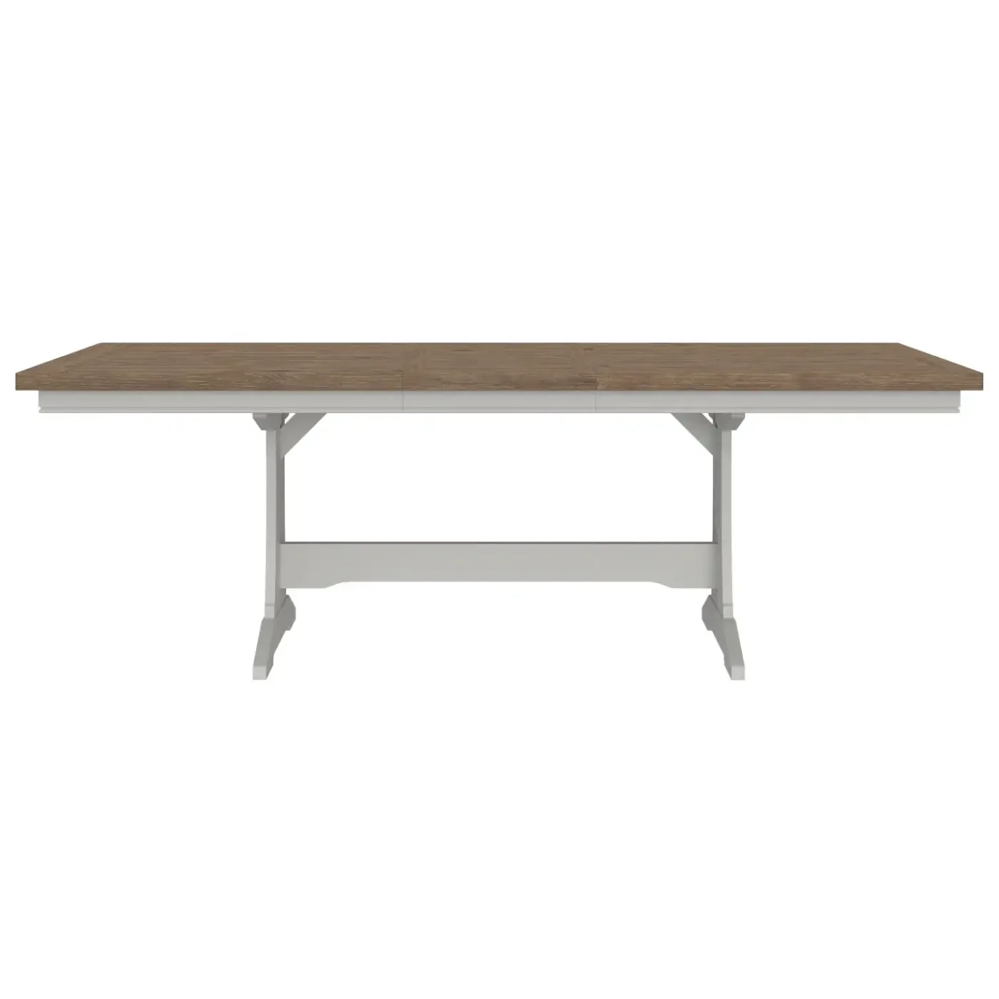 Best Newport 7pc Dining Set: Trestle Dining Table, 4 Side Chairs & 2 Host Arm Chairs Dining Room Sets