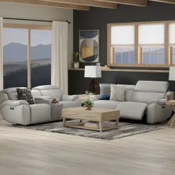 Outlet Nixon Leather Living Room Set Living Room Sets|Reclining Furniture