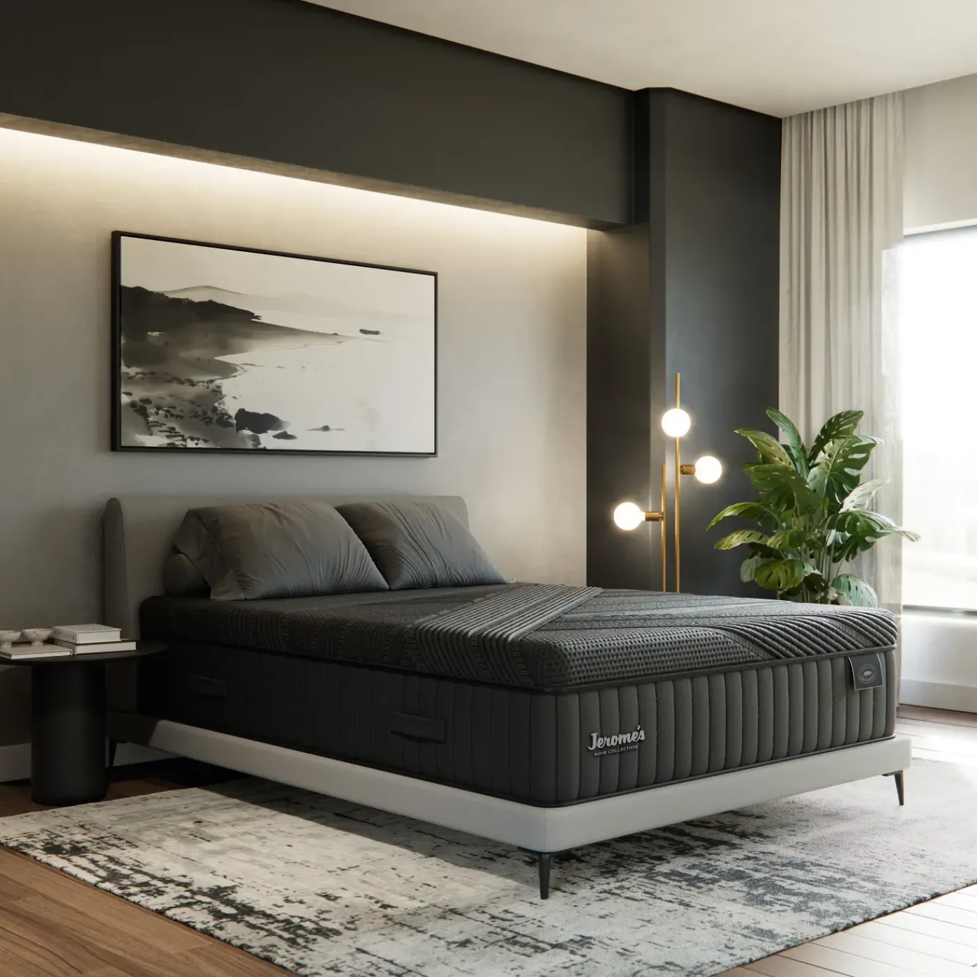 Outlet Noir Plush California King Mattress Twin Mattresses|Eastern King Mattresses