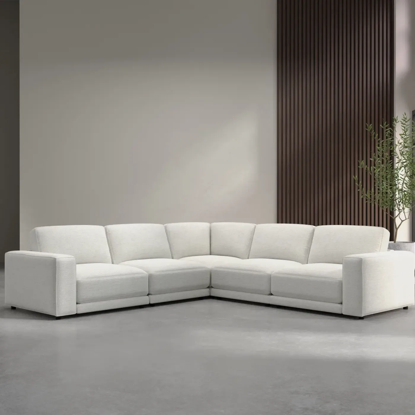 Discount Nomad 5pc Modular Sectional With Crypton Performance Fabric All Premier Items|Sectionals