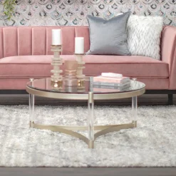 Best Nova Round Cocktail Table Living Room|Coffee & Cocktail Tables