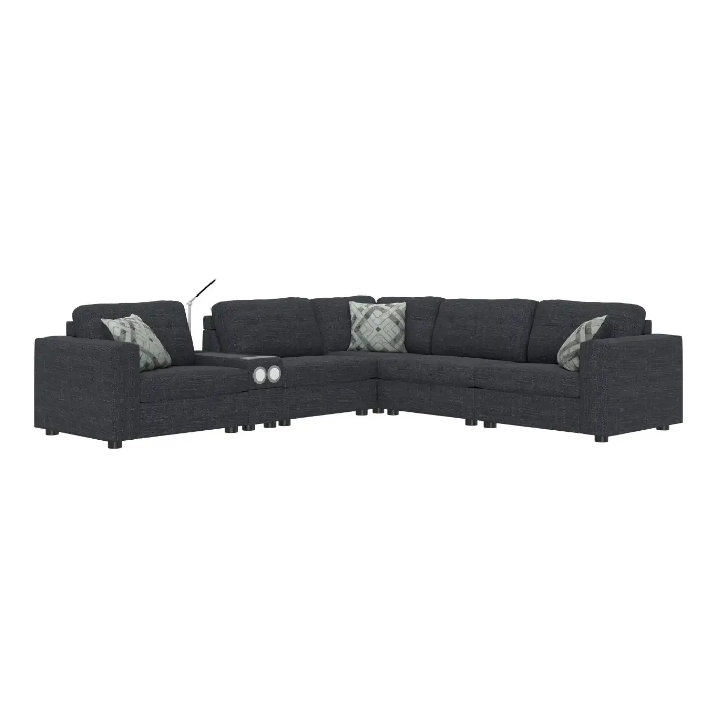 New Options One 6pc Sectional Living Room Sets|Sectionals