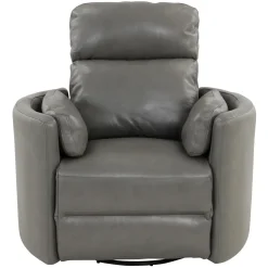 Oracle Leather 240-Degrees Swivel Glider Power Recliner Recliners