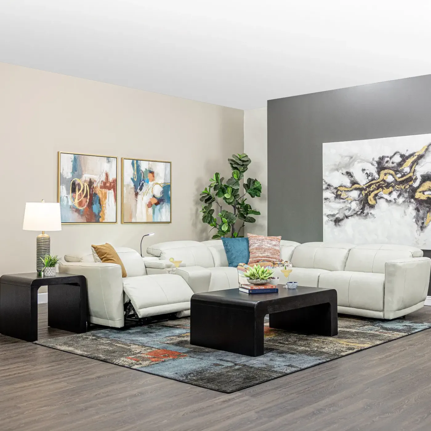 Discount Orion Reclining Leather Living Room Set Living Room Sets|Sectionals