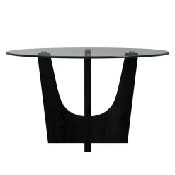 Outlet Orwell Round Glass Table Dining Tables