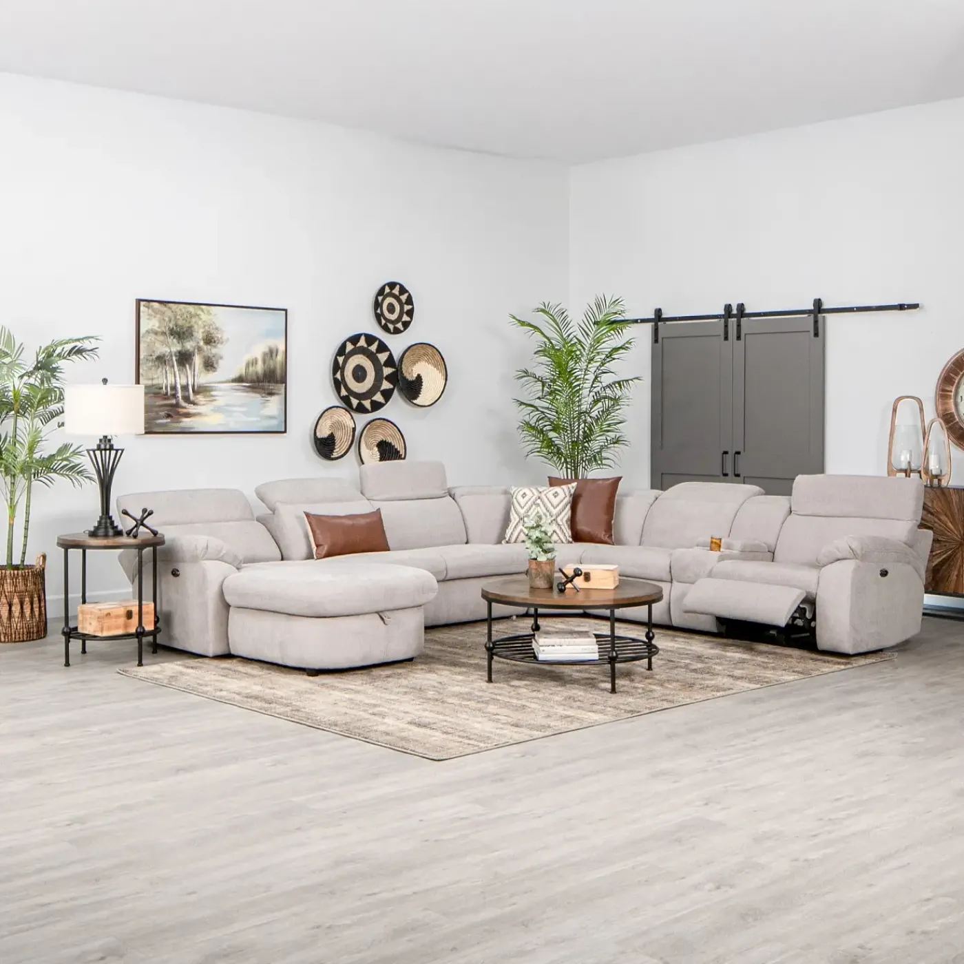 Clearance Paige Sectional Living Room Sets|Sectionals