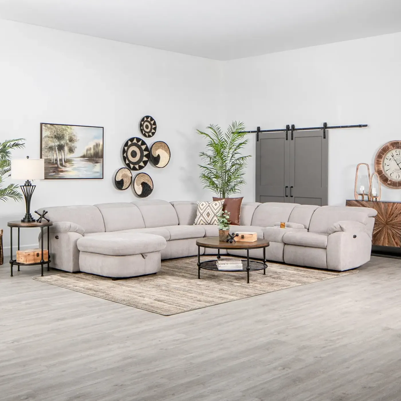 Clearance Paige Sectional Living Room Sets|Sectionals