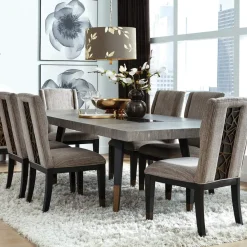 Paramount 5pc Dining Set: Extendable Table & 4 Chairs Dining Room Sets