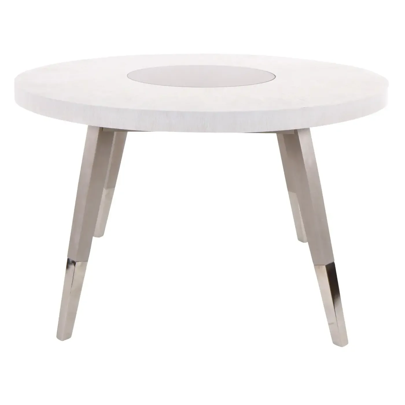 Clearance Paramount White Round Dining Set Dining Room Sets