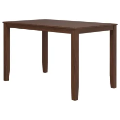 New Paseo Counter Height Dining Set-Walnut Dining Room Sets