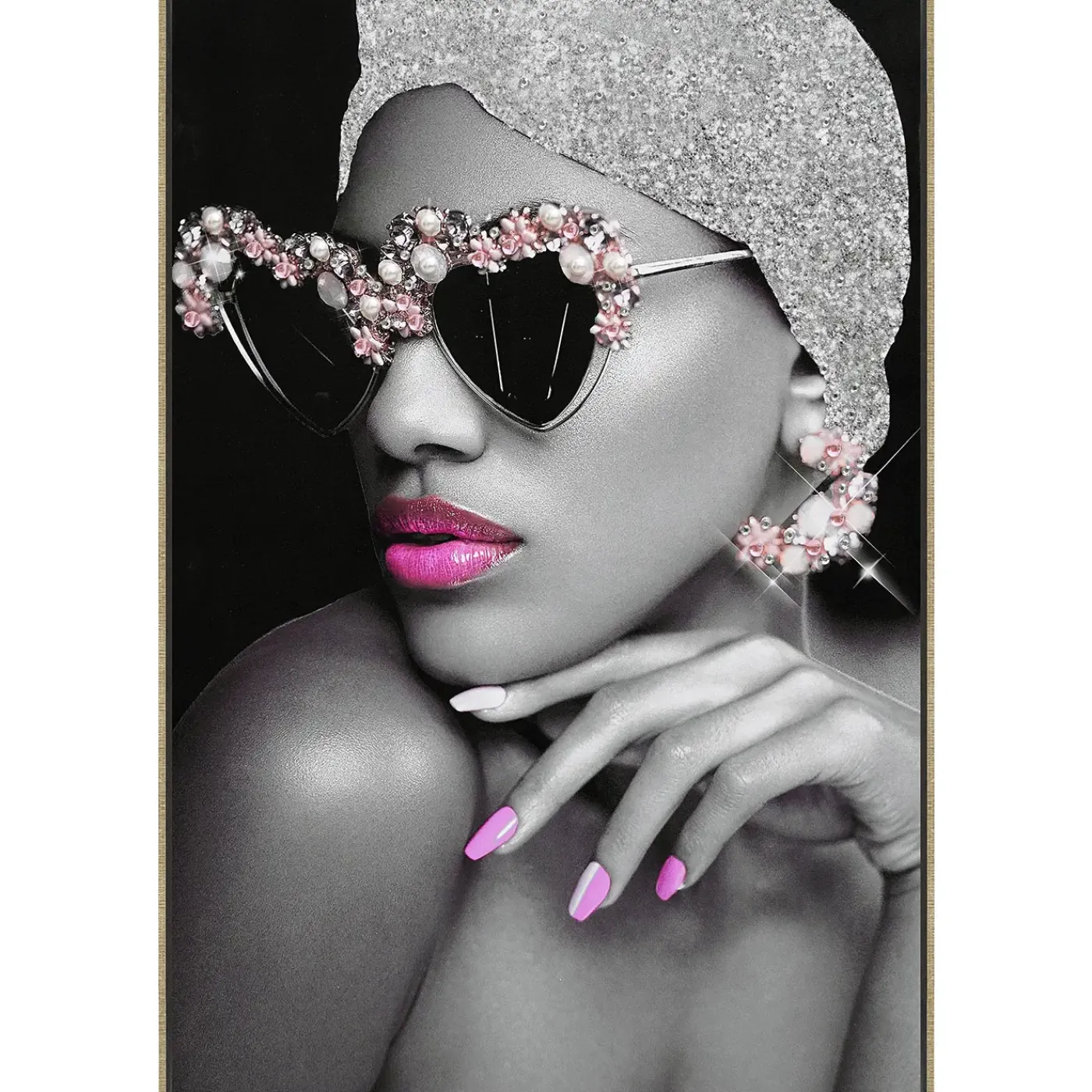 Discount Pink Lady 1 Wall Art Wall Art