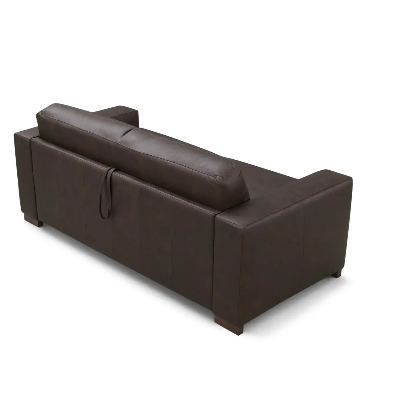 Clearance Quinn Leather Full Sleeper Sofa & Mattress Loveseats|Sleeper Sofas