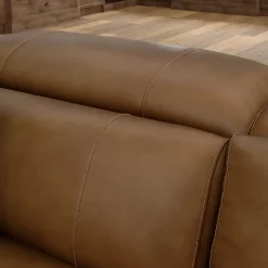 Hot Radiance 5pc Power Leather Sectional Reclining Furniture