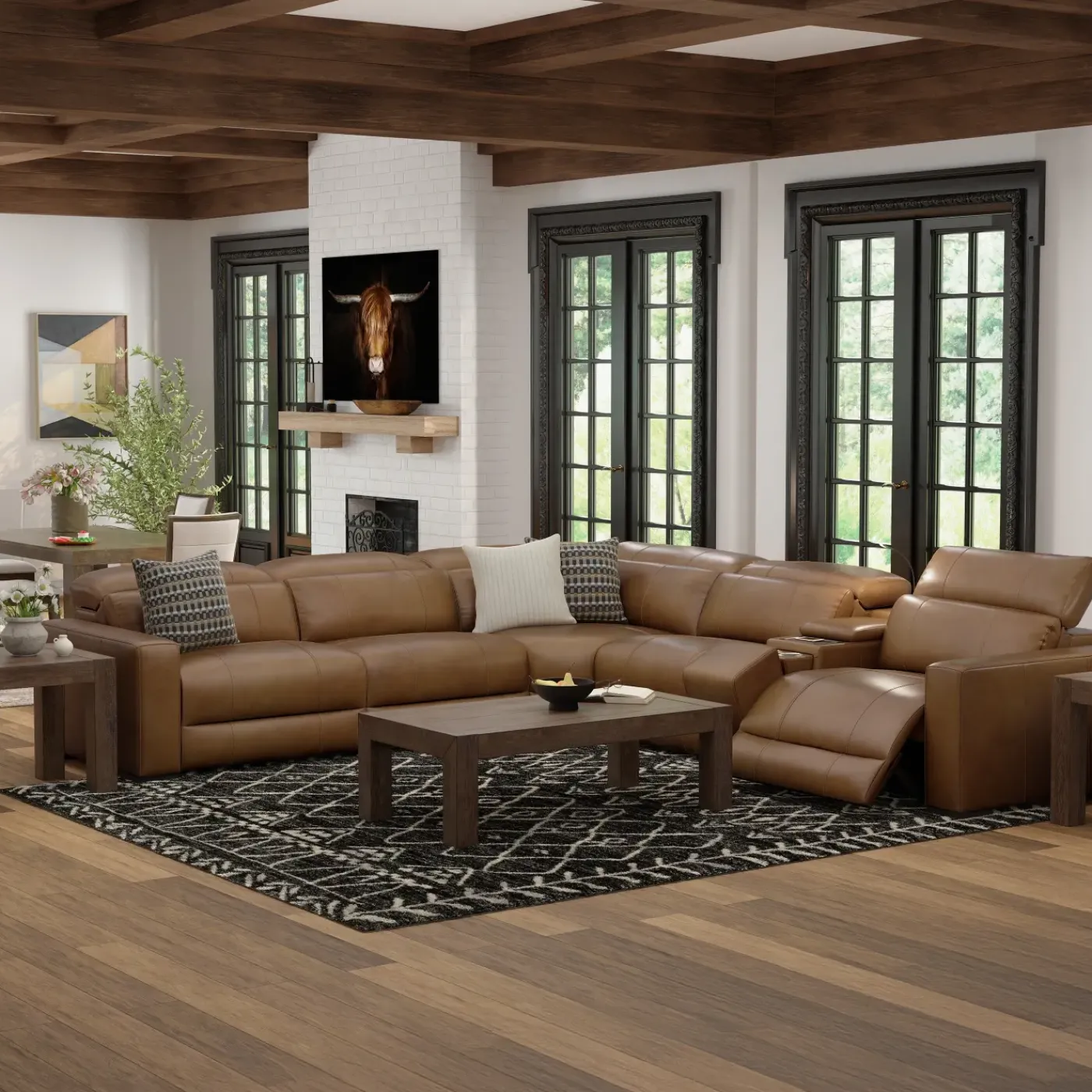 New Radiance Power Modular Sectional Living Room Sets|Sectionals