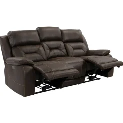 Discount Ranger Power Sofa with Power Headrest Sofas & Couches|Reclining Furniture