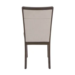 Online Riley 7pc Dining Set: Extendable Table, 2 Upholstered Chairs & 4 Slat Back Chairs Dining Room Sets