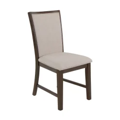 Online Riley 7pc Dining Set: Extendable Table, 2 Upholstered Chairs & 4 Slat Back Chairs Dining Room Sets