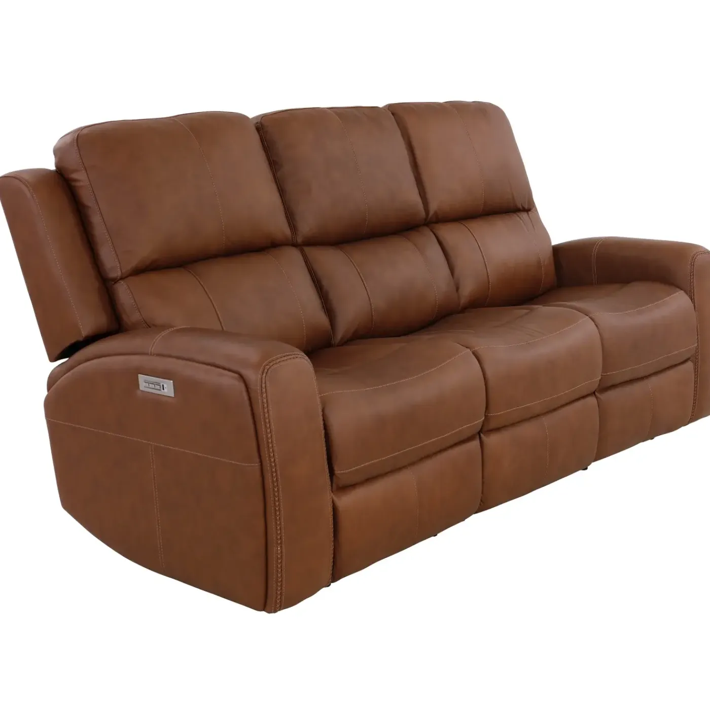 Outlet Riverdale Zero G Leather Power Sofa with Power Lumbar Sofas & Couches|Reclining Furniture