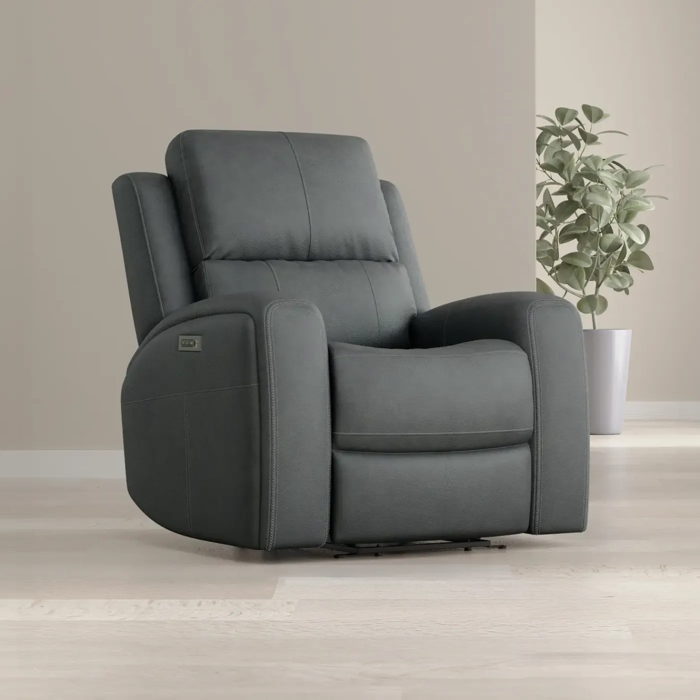 Outlet Riverdale Zero G Power Recliner with Power Lumbar Recliners