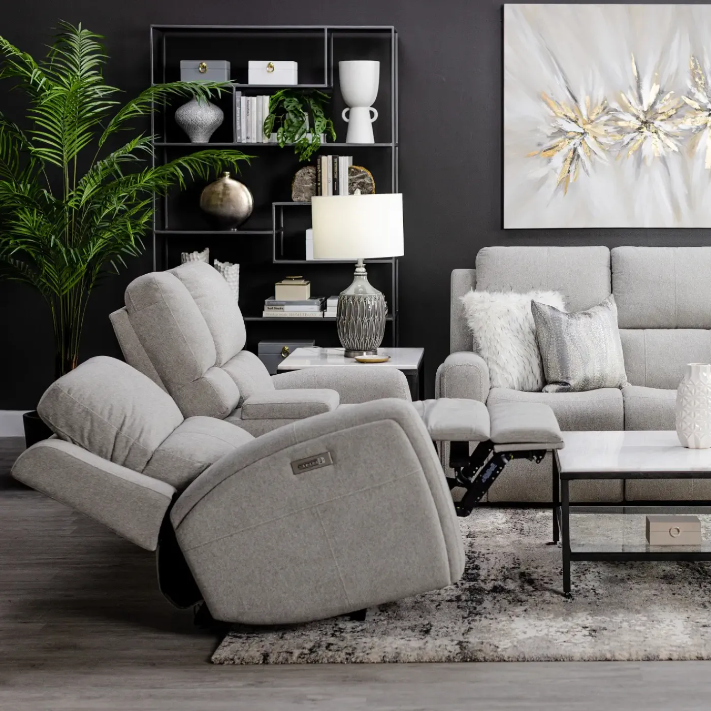 Sale Riverdale Zero G Power Reclining Console Loveseat Loveseats