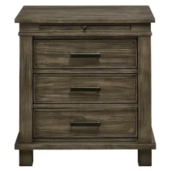 Clearance Rivington California King Panel Storage Bed, Dresser, Mirror, Nightstand Bedroom Sets