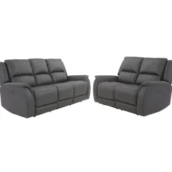 Best Rockwell Buy the Power Reclining Leather Sofa, Get the Power Recliner Free Living Room Sets|Reclining Furniture