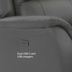 Sale Rockwell Buy the Power Reclining Leather Sofa, Get the Power Recliner Free Living Room Sets|Reclining Furniture