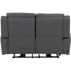 Clearance Rockwell Power Leather Loveseat Loveseats|Reclining Furniture
