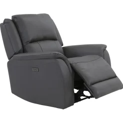 Rockwell Power Leather Recliner Recliners|Reclining Furniture