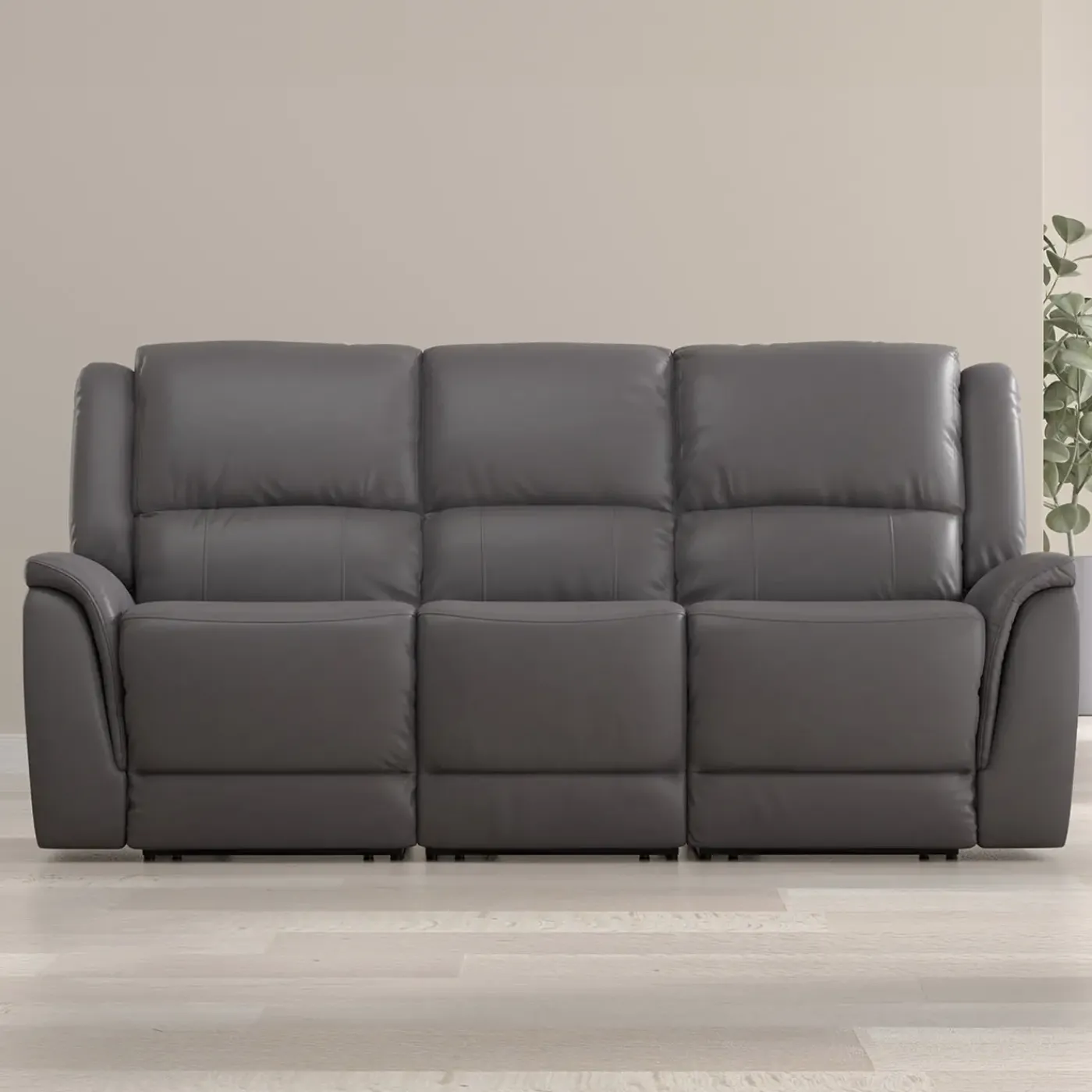 Rockwell Power Leather Sofa Sofas & Couches|Reclining Furniture