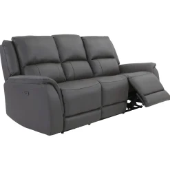 Rockwell Power Leather Sofa Sofas & Couches|Reclining Furniture