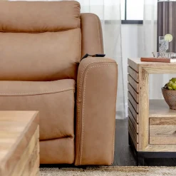 Ryder 3pc Leather Power Reclining Sofa with Heat & Massage Sofas & Couches