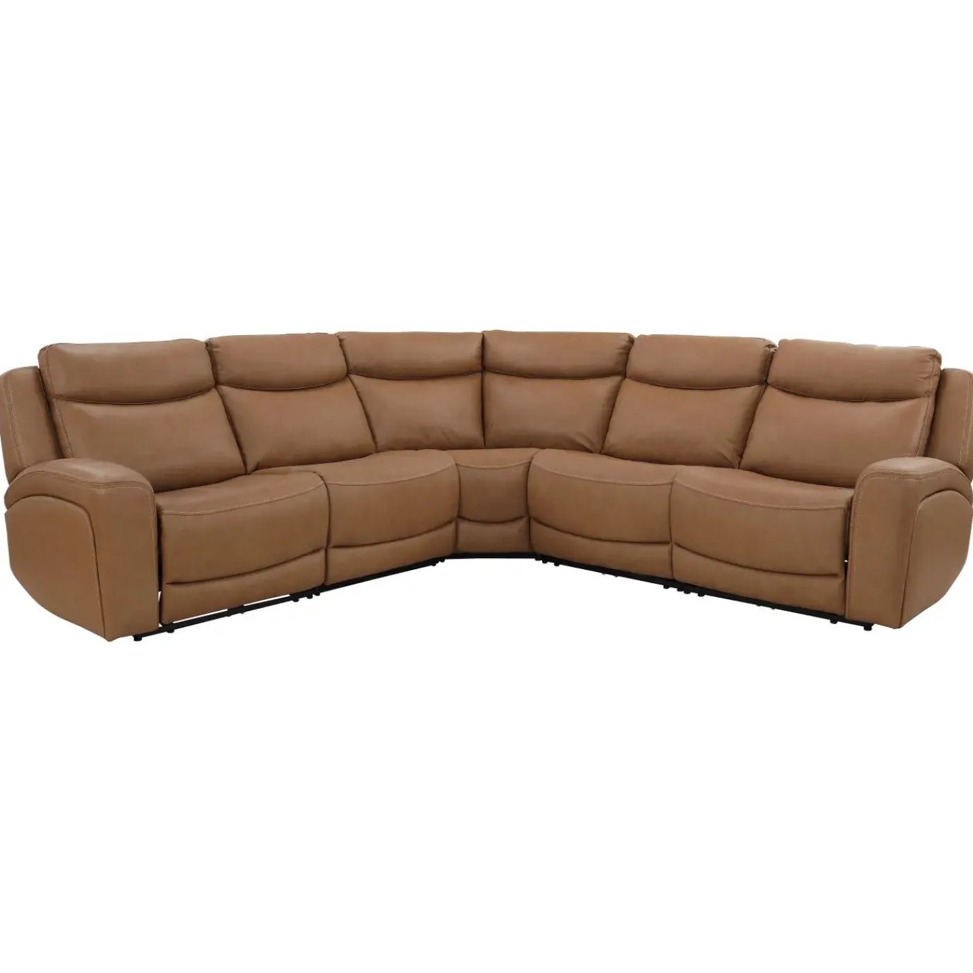 Sale Ryder 5pc Power Leather Sectional with Heat & Massage Living Room Sets