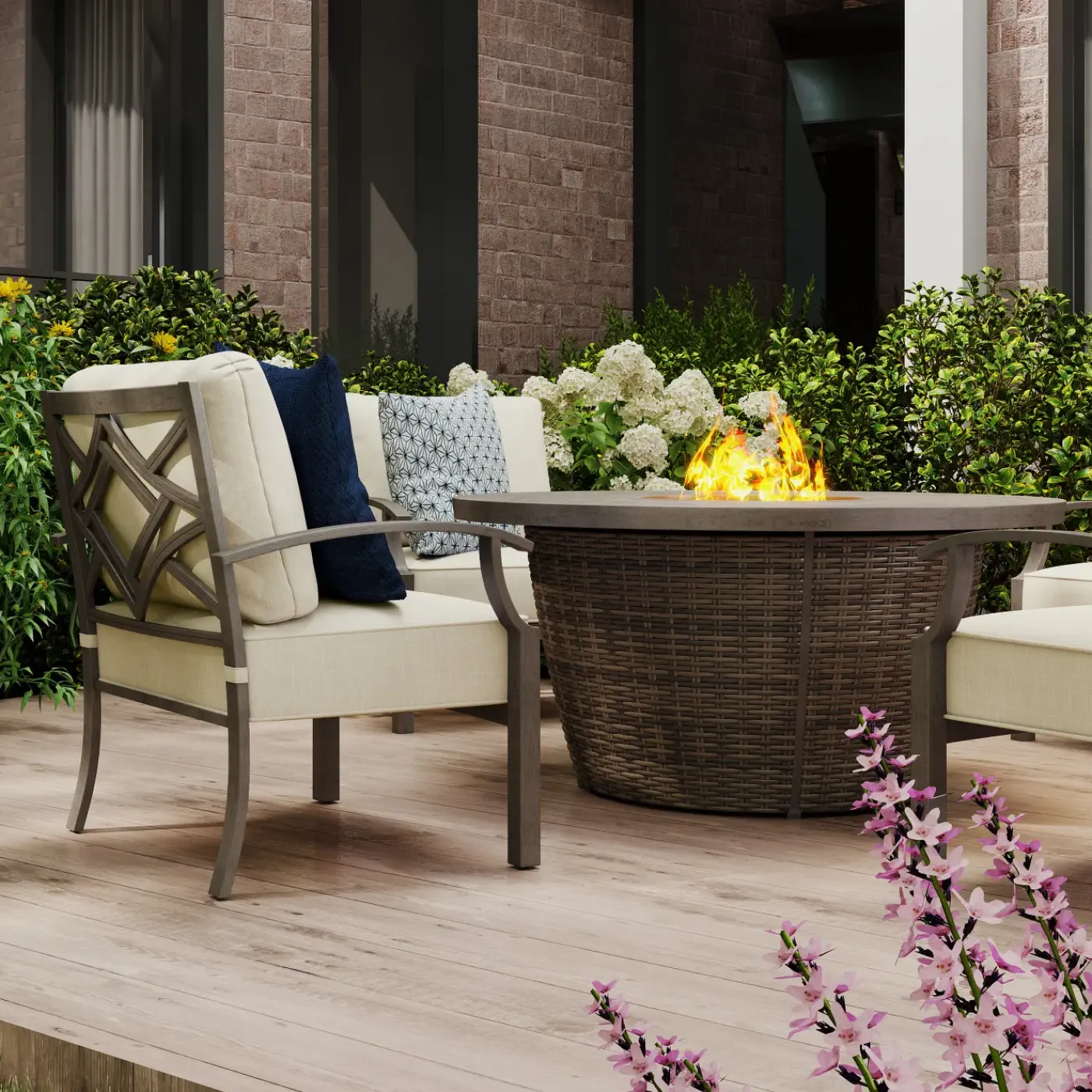 Online Saint Lucia Firepit Outdoor Seating